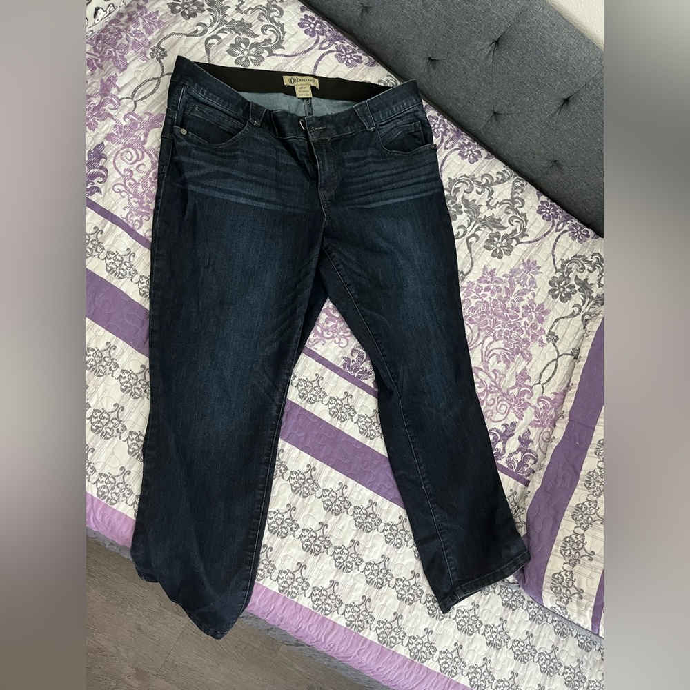 Dark wash jeans